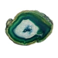thumbnail image 2 of 4x Crystal Slice Coaster Home Ornamento 80-100mm 3 #, 2 of 9