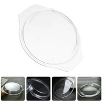 Clear Microwave Splatter Cover for Food Microwave Food Dish Splatter Cover Oil Protector (17.8cm)