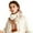 Beige, variant on Women's Winter Aesthetic Colorful Faux Wool Scarves, College Style Knit Scarves, Soft Lightweight Neck Warmer, Ins Trendy Scarves, Cold Weather Fashion Accessory, Holiday Gift Scarf - Beige