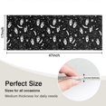 thumbnail image 5 of Black White Halloween Hand Tarot Bat Pattern Kitchen Rug Mat,Kitchen Runner Rugs Non Skid Washable,Decorative Kitchen Floor Mats for Kitchen,Sink,Laundry,17"X47", 5 of 5