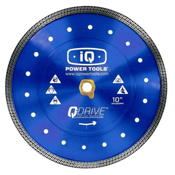 10" IQ Power Tools Q Drive Soft Material Blade