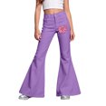 thumbnail image 6 of XUANTAOO Girls' Uniform Flare Leg Pants Bell Bottoms with Pockets Casual Back to School Outfits for Girls Girls Size 15-16 Years Pants, 6 of 6