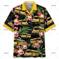 thumbnail image 4 of Camisa hawaiana nueva para hombre, camisa escolar de verano, camisa con solapa de manga corta con estampado 3D, diseño original informal, ropa para hombre, 4 of 4