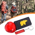 thumbnail image 6 of Loud Bear Bell Whistle Deterrent Device Iron Material Multipurpose Outdoor Hiking Camping Emergency, 6 of 9