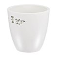 thumbnail image 1 of Taza de Crisol de Porcelana Uxcell para Fundición, Fusión, Moldeo y Refinado de 30ml Blanca, 1 of 3