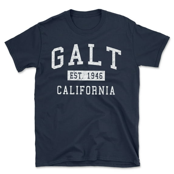 Galt California Classic Established Men's Cotton T-Shirt