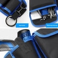 thumbnail image 4 of Universal Small Tool Pouch,Work Tool Pouch w Pockets, Oxford Canvas Single-Side ToolPouch with Belt Loop,Adjustable Utility Work Belt for Electricians,Carpenters,Construction Workers Handymen, 4 of 7
