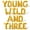 Gold, variant on Letter Balloons - YOUNG WILD AND THREE 16" Inch Alphabet Letters Foil Mylar Balloon 3rd Birthday Party Banner (Gold)