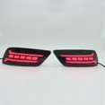 thumbnail image 5 of For 2019-2023 Car LED Rear Bumper Reflector Light Tail Auto Turn Signal Brake Lamp Smoked Black, 5 of 5