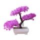 thumbnail image 2 of Flores de simulación de decoración para macetas artificiales de plástico 7,5 pulgadas – maceta con peso, tallos moldeables, arreglo floral sintético sin mantenimiento para oficina en casa, 2 of 7