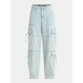 thumbnail image 5 of No Boundaries Bow Cargo Jeans, 30.5'' Inseam, Women's, 5 of 5