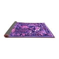 thumbnail image 2 of Ahgly Company Indoor Square Persian Purple Traditional Area Rugs, 3' Square, 2 of 4