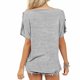thumbnail image 2 of Top Con Hombros Descubiertos Para Mujer, Camiseta Básica De Color Puro De Gran Tamaño De Corte Holgado A La Moda Que Se Viste Fácilmente Para Las Vacaciones ANGGREK No, 2 of 6