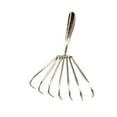 thumbnail image 5 of colaxi Stainless s Rake Hand Rake for Loosening Beach Clamming Accessories 7 tooth 5cm, 5 of 10