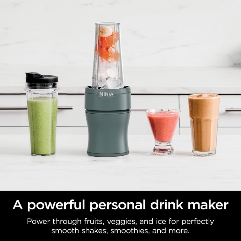 Ninja Nutri-Blender 20-Oz Personal Blender, (2) 20-Oz Dishwasher