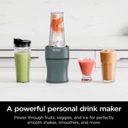 Ninja Nutri-Blender 20-Oz Personal Blender, (2) 20-Oz Dishwasher-Safe To-Go Cups, Smoothie, BN300SG Sage