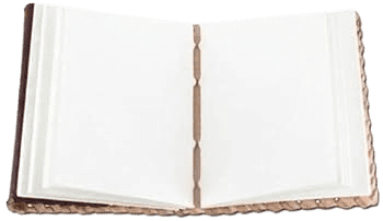 Handmade Brown Embossed Leather Journal with Blue Stone – 10" x 7", 200 White Pages– Vintage Artistic Notebook