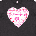 thumbnail image 4 of Inktastic Grandpa's Sweetie Pie with Pink Hearts Youth T-Shirt, 4 of 5