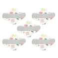 thumbnail image 1 of 5pcs Tampons Menstruels Lavables - Forte Absorption d'Eau, Respirant, Réutilisable, Excellent Coton, Rangement Pliant, 1 of 8