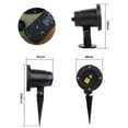 thumbnail image 5 of Outdoor Xmas Light Sky Star Laser Spotlight Projector Shower Garden Christmas Lighting, 5 of 5
