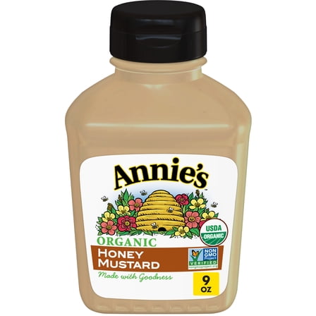 Annie's Organic Honey Mustard, Gluten Free, 9 oz