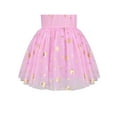 thumbnail image 5 of Girls Dress Cotton Top Pink Gold Firework O Neck Short Sleeve 7 Years, 5 of 6