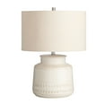 thumbnail image 2 of Crestview Collection Alexis 3-Way Ceramic Table Lamp with Oat Linen Shade, 2 of 5