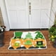 thumbnail image 4 of Alfombrilla del día de San Patricio Pequeña franela sintética de forma fresca Alfombra decorativa para la puerta del baño Suave absorbente Holiday Green Design, 4 of 6
