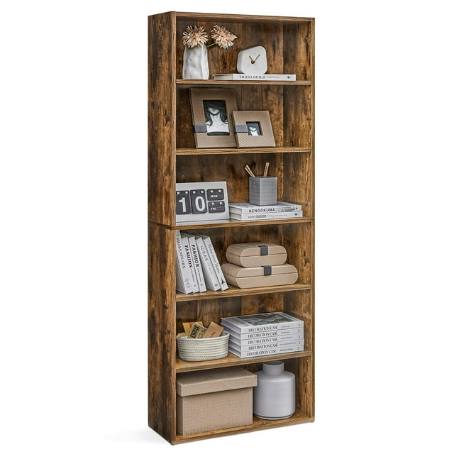Librería VASAGLE CUSTOS Collection, almacenamiento abierto de 6 niveles