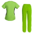 thumbnail image 2 of Women's Scrubs Set Scrub Top and Pants Scrubs Set, 2 of 3