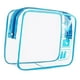 thumbnail image 3 of Bolsa de maquillaje transparente Bolsa portátil multiusos Bolsas de maquillaje cosmético Organizador de maquillaje Azul, 3 of 9