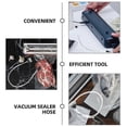 thumbnail image 3 of 2pcs Food Sealing Saving Adapter Vacuum Sealer Hose Replacement Kitchen Vacuum Attachment, 3 of 3