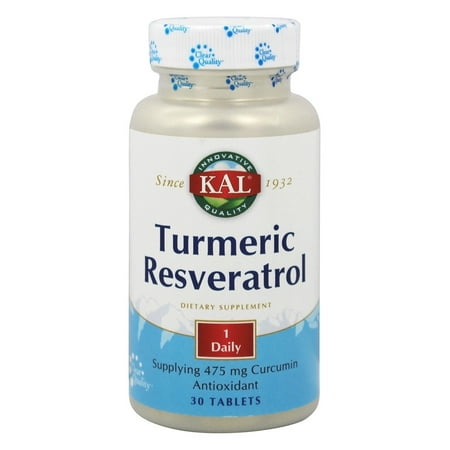 Kal - Curcuma Resveratrol - 30 comprimés