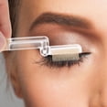 thumbnail image 4 of Luxshiny 2Ud Cepillos Transparentes Plegables Para Pestañas Y Con Compacto Y Elástico, 4 of 8