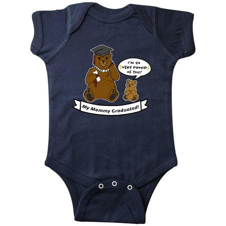 

Inktastic I m So Very Proud Of You-My Mommy Graduated Bears Gift Baby Boy or Baby Girl Bodysuit