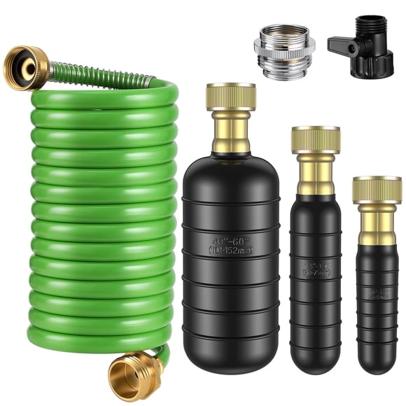 Kit de desagüe Fosenlion con 3 vejigas, tubos de 3 a 6 cm y manguera de 3 m