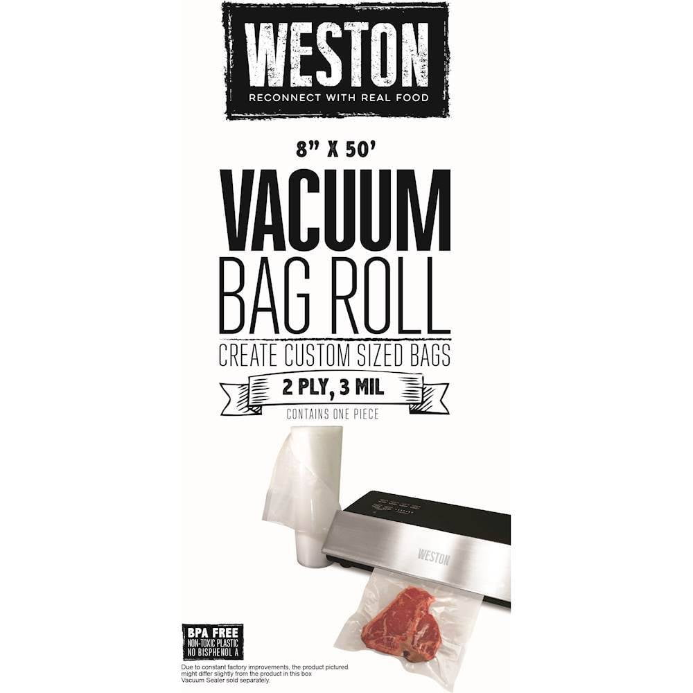 Weston Vacuum Sealer Roll, 15 inch x 50 Feet, Roll, 30-0015-K