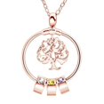 thumbnail image 1 of Árbol de la vida, regalo personalizado, collar con nombre grabado para regalo de joyería para mamá, 1 of 5