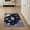Dark Blue, Pattern 3, variant on ODIKA 8'x10' Washable Area Rug Nebula Galaxy Starry Planets Motif Planetary Stars Themed Large Flowing Dynamic for Dining Room, Office, Lounge, Non-Slip Chair-Friendly Mat