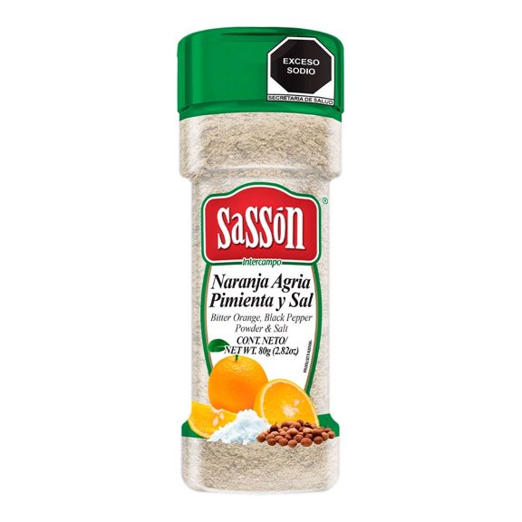 Naranja agría Sassón pimienta y sal 80 g