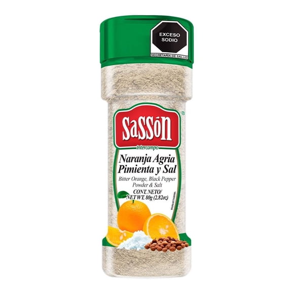 Naranja agría Sassón pimienta y sal 80 g