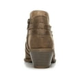 thumbnail image 2 of LifeStride Womens Prairie Faux Suede Zipper Ankle Boots, 2 of 4