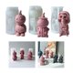 thumbnail image 2 of Molde de silicona para velas de calavera de Halloween, molde para hacer jabón de resina de yeso, molde para velas de aromaterapia de calabaza, decoración hecha a mano, calabaza de ojos grandes, 2 of 5