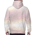 thumbnail image 5 of Bingfone Glitter Light Pearl Men'S Drawstring Hoodie Long Sleeve Pocket Sweatshirts-3x-Large, 5 of 9