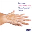 thumbnail image 3 of PURELL 8385-02 HEALTHY SOAP 1,200 mL Refill Foam with CLEAN RELEASE Technology For ES10 Dispensers - Fragrance Free (2/Carton), 3 of 7