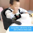 thumbnail image 3 of Silla Con Gancho, Silla Alta Plegable Portátil Con Clip, Asiento Para Alimentación De Bebé Con Cinturón De Seguridad De 3 Puntos, Cojín Desmontable Lavable A Máquina Para, 3 of 7