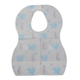 thumbnail image 2 of 20 baberos desechables para bebés con recogedor de alimentos, tamaño para bebés y , impermeables para protección a prueba de f Macarena  Baberos impermeables para niños pequeños, 2 of 7