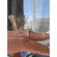 thumbnail image 3 of ESTE ORIGIN 3.00 Ct Moissanite Toi et Moi Pear & Marquise Ring in 18K White Gold for Women's, 3 of 7