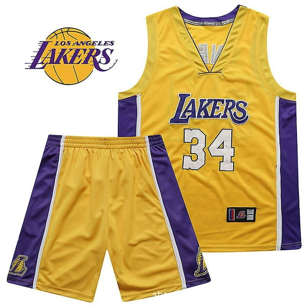 Maillot de basket-ball, Vêtements De Sport, Lakers 23 James, Gilet De Sport  Short, Homme, Enfant(C)