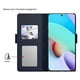 thumbnail image 3 of For Xiaomi Poco F7 Pro 5G Redmi K80 5G Case Stand PU Leather Phone Cover Card Holder Mirror - Black, 3 of 5